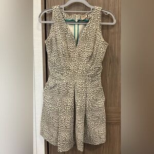 Banana Republic Issa London Collection ZIP Back Sleeveless Dress W/pockets SZ  4